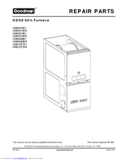 Gas Furnace GMVC96 ComfortNet™ Compatible Goodman