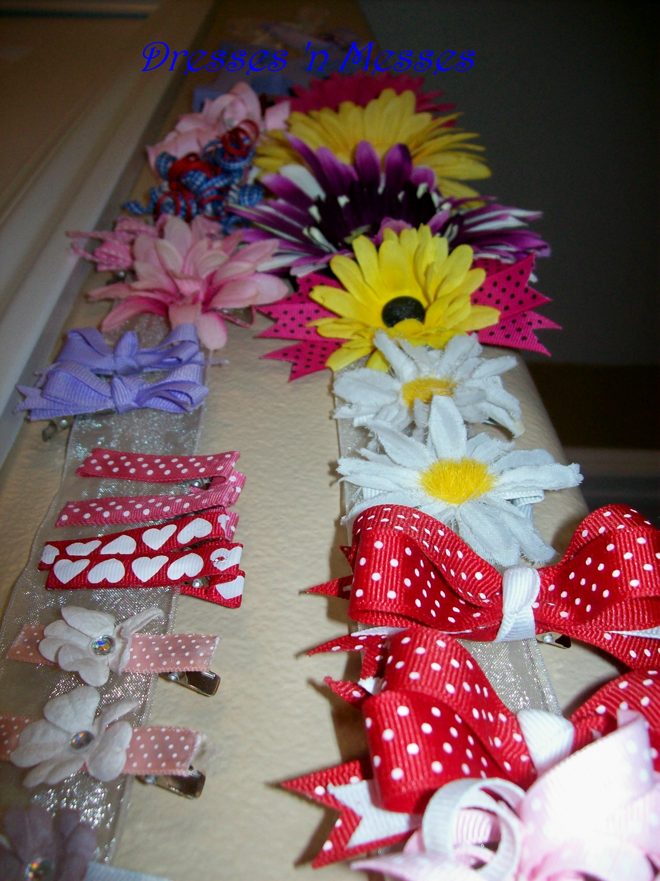 Free Homemade Hair Bows Instructions Free Tails Down