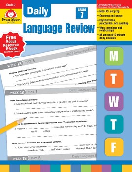 Download PDF Daily Language Review Grade 5 by Moore Free