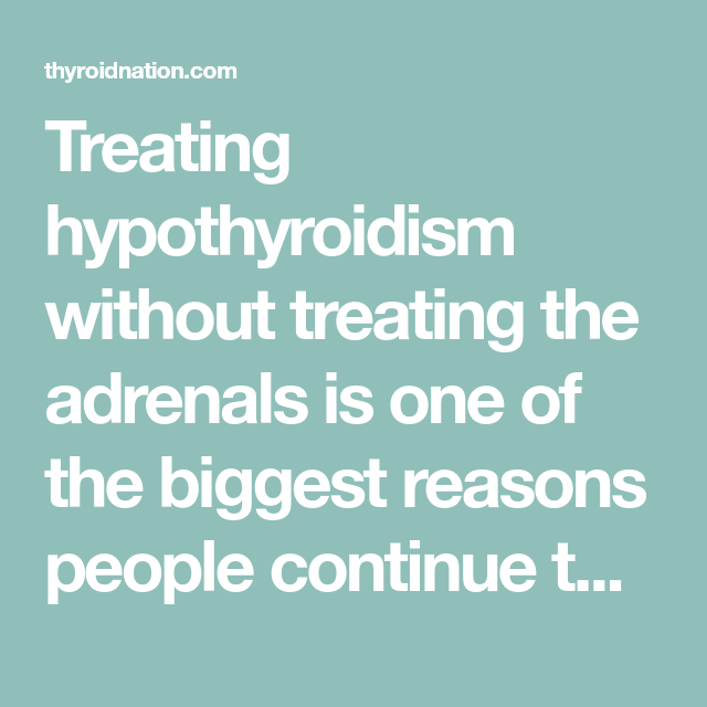 Stop The Thyroid Madness A Patient Revolution Against