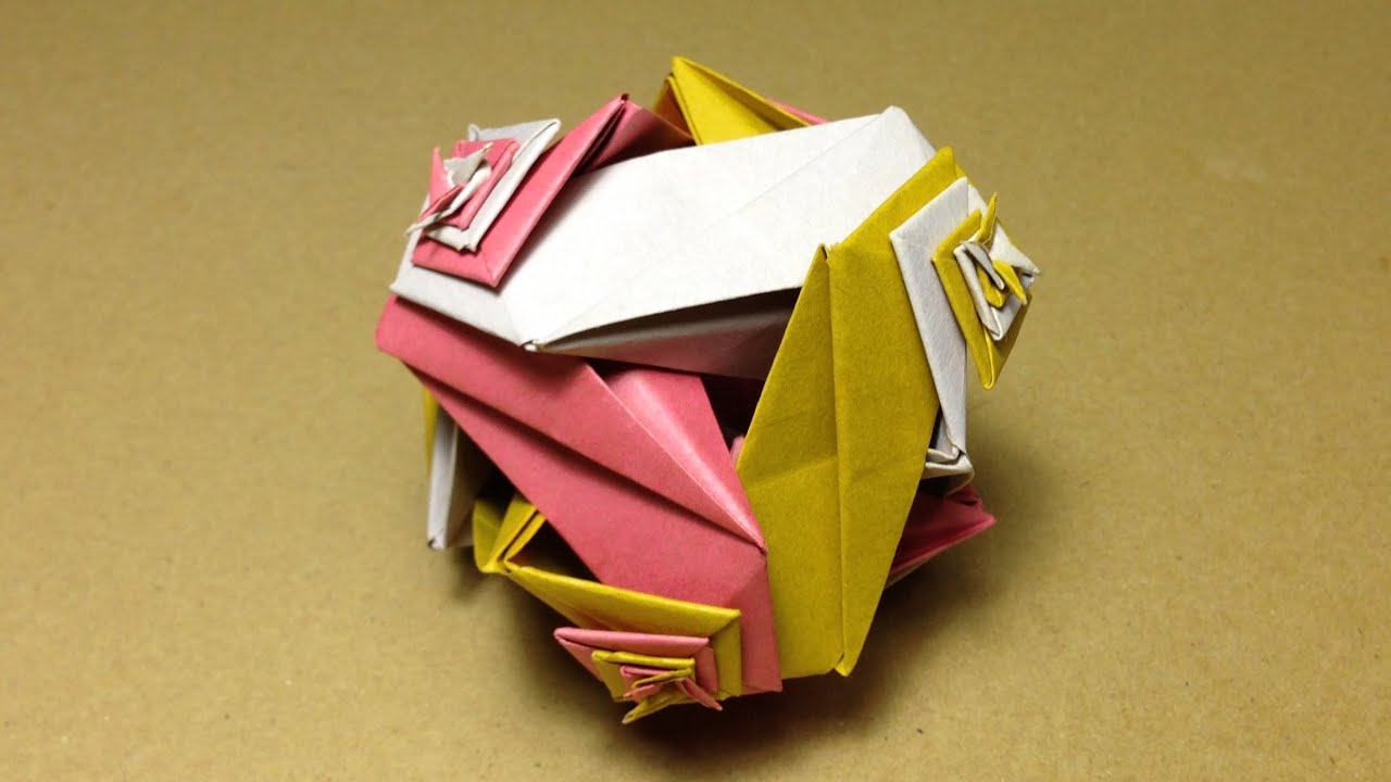 Complex Modular origami . Unique Complex Modular origami