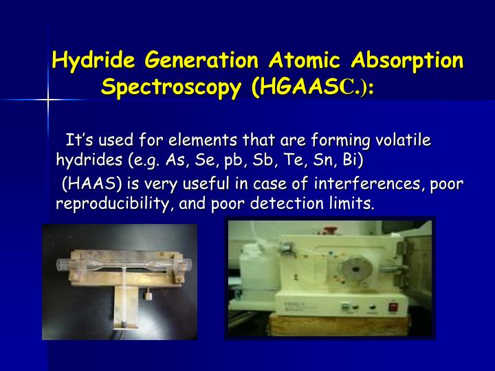 Atomic Fluorescence Spectroscopy IBO