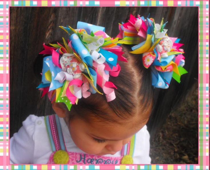 30+ Easy To Make and Cute Hair Bows Sad To Happy Project