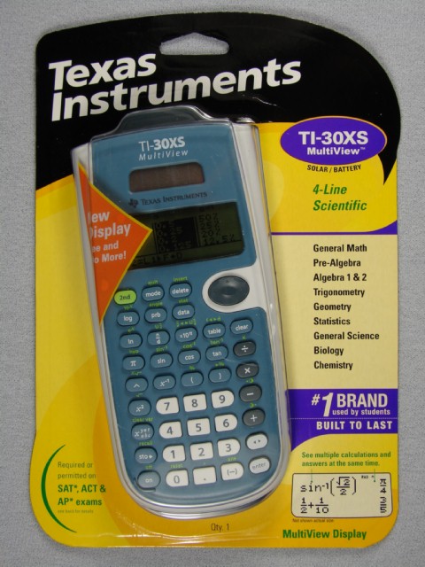 Texas Instruments TI-30X IIS Scientific Walmart.com