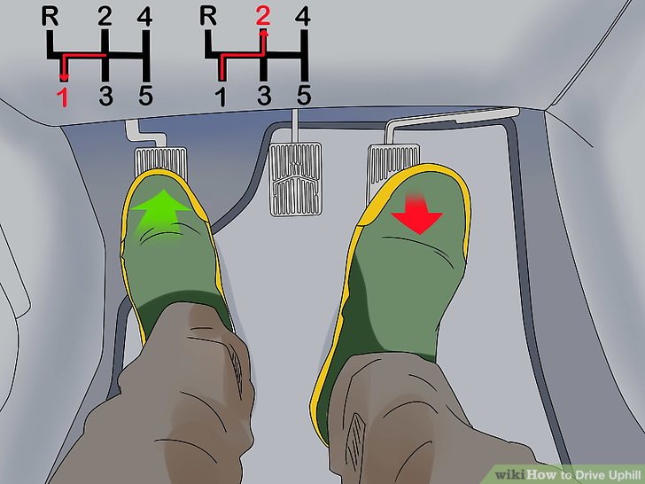 How To Drive A Manual Transmission Uphill